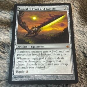 MTG Magic the Gathering Sword of Feast and Famine
